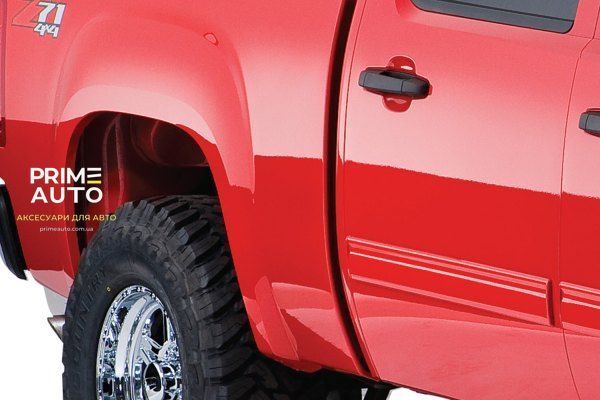 Розширювачі арок комплект 4 шт GMC Sierra 1500 2007-2013 Boss Pocket-style чорний Bushwacker 40928-02 40928-02 фото