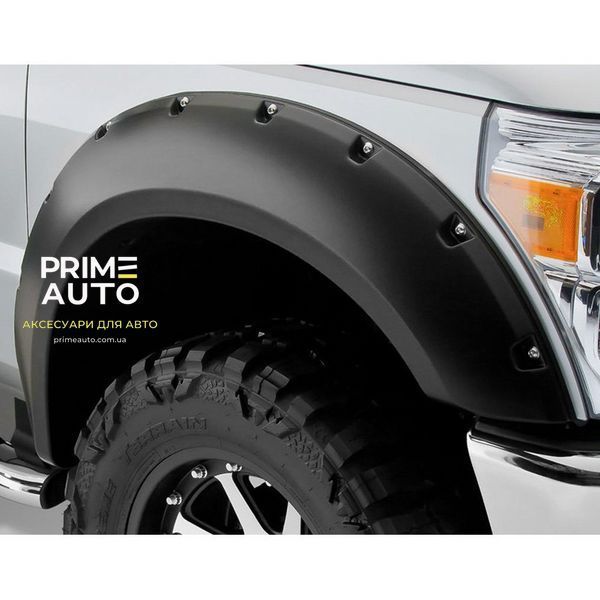 Розширювачі арок комплект 4 шт GMC Sierra 1500 2007-2013 Boss Pocket-style чорний Bushwacker 40928-02 40928-02 фото