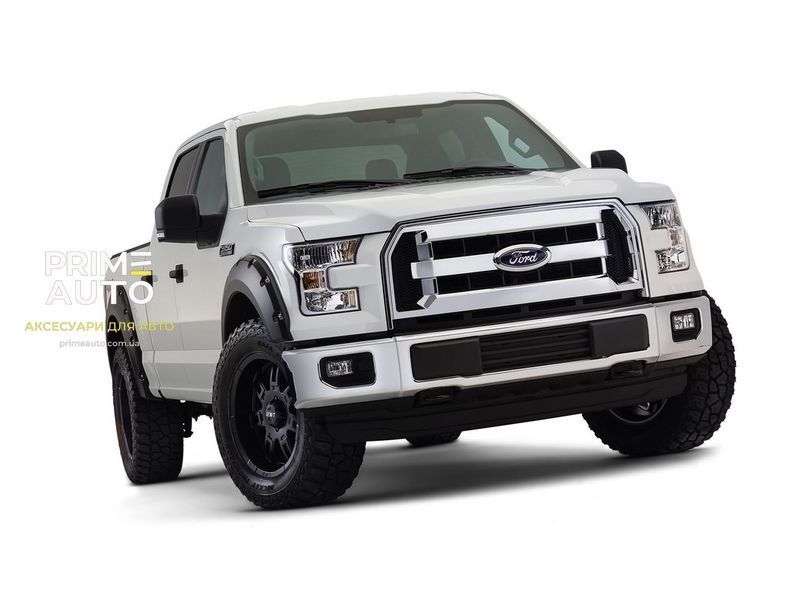 Розширювачі арок комплект 4 шт Ford F-150 2015-2017 Max Pocket-style чорний Bushwacker 20939-02 20939-02 фото