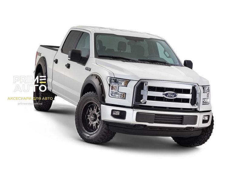 Розширювачі арок комплект 4 шт Ford F-150 2015-2017 Max Pocket-style чорний Bushwacker 20939-02 20939-02 фото