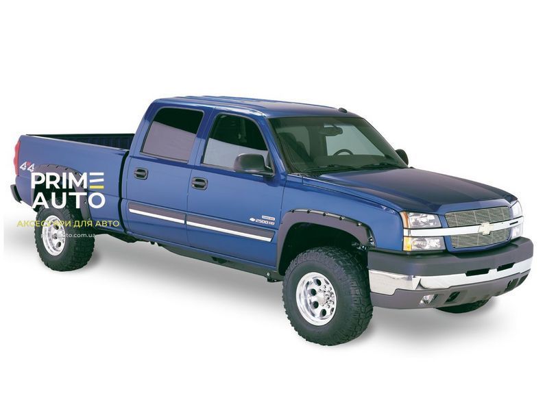 Расширители арок комплект 4 шт Chevrolet Silverado 2500 Classic HD 2007-2007 Pocket-style черный Bushwacker 40918-02&hellip; 40918-02&hellip; фото