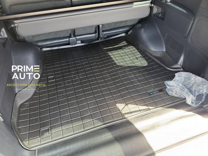 Килим в багажник Lexus LX570 2008 - 2021 чорний WeatherTech 401183 401183. фото