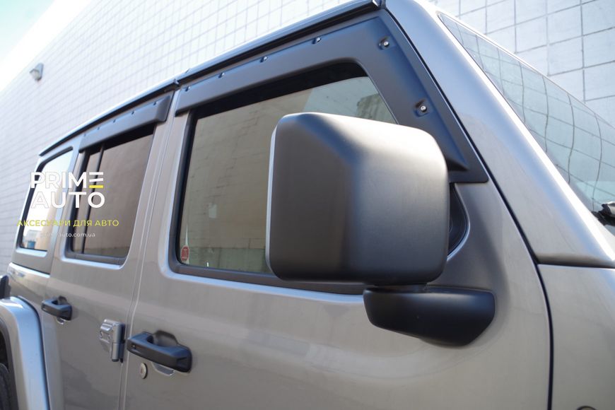 Дефлектори вікон к-т 4 шт Tough Guard Jeep Wrangler JK 2007-2018 4Door TV7W07-4 TV7W07-4 фото