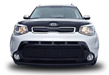 Дефлектор капота Kia Soul 2014-2019 гладкий FormFit HD22K14 HD22K14 фото