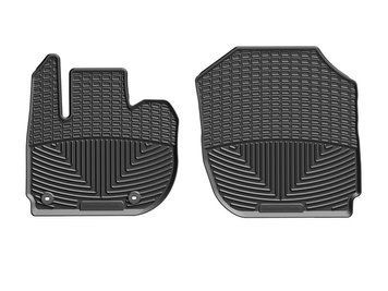 Килими гумові передні Honda Fit 2015 - 2022 чорний WeatherTech W392 W392. фото