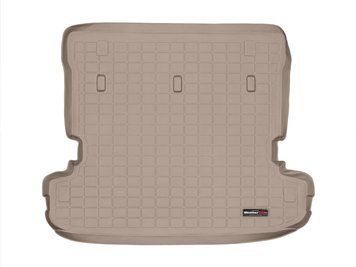 Коврик в багажник Mitsubishi Pajero Wagon 1999 - 2006 бежевый WeatherTech 41176 41176 фото