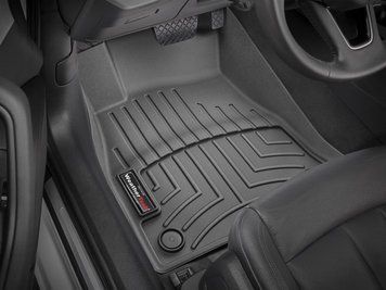 Коврики автомобильные 3D Лайнеры передние Audi A5 2017 - 2025 черный WeatherTech 449371 449371 фото