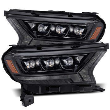 Передні фари Ford Ranger 2019 - 2022 LED NOVA серія колір Alpha-Black AlphaRex 880123 880123 фото