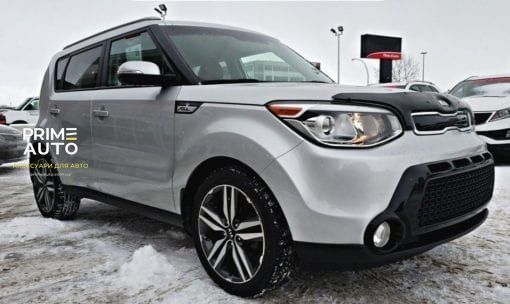 Дефлектор капота Kia Soul 2014-2019 гладкий FormFit HD22K14 HD22K14 фото