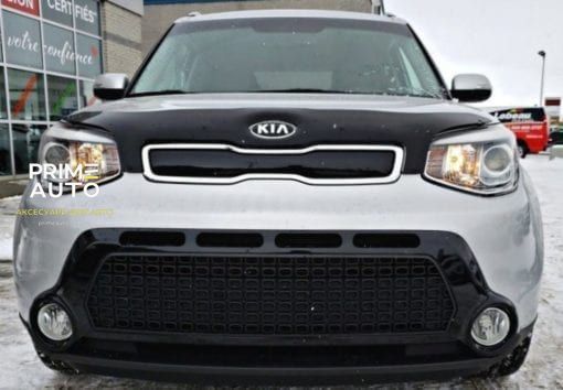 Дефлектор капота Kia Soul 2014-2019 гладкий FormFit HD22K14 HD22K14 фото