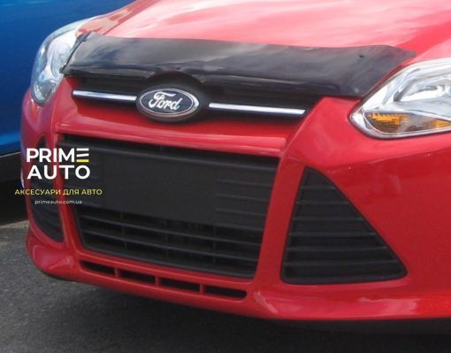 Дефлектор капоту Ford Focus 2012-2014 гладкий FormFit HD8C12 HD8C12 фото