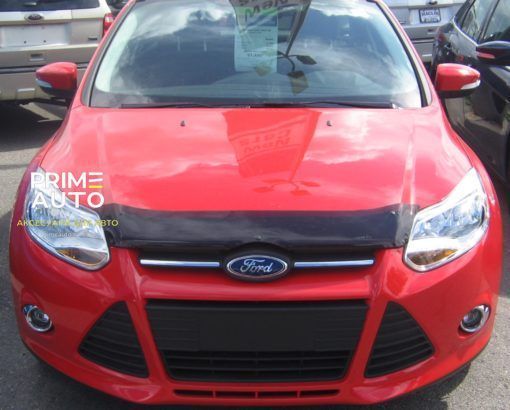 Дефлектор капоту Ford Focus 2012-2014 гладкий FormFit HD8C12 HD8C12 фото