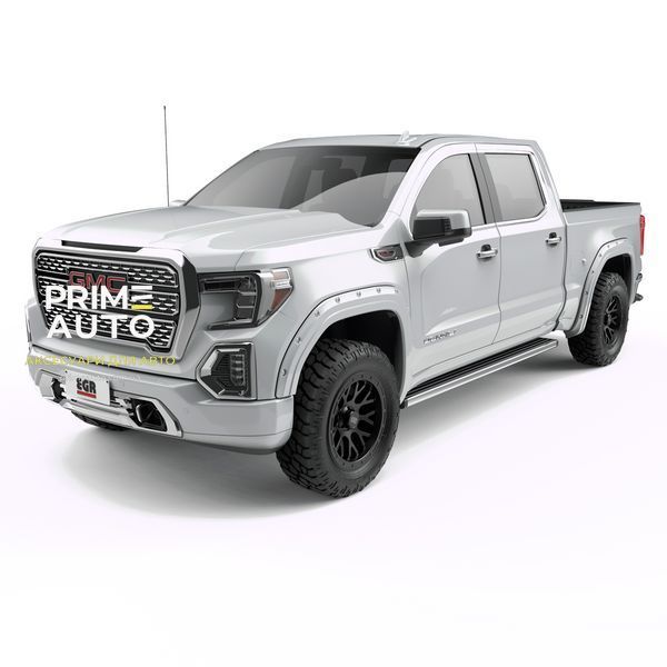 Розширювачі арок GMC Sierra 2019 - 2025 Bolt-On Style колір Summit White EGR 791794-GAZ 791794-GAZ фото