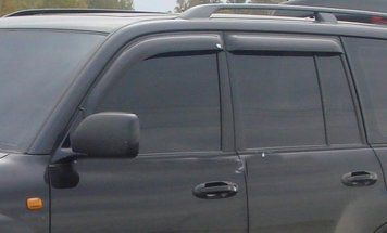 Дефлектори вікон передні+задні к-т 4шт темні Lexus LX470 1998 - 2007 EGR 92492029B 92492029B. фото