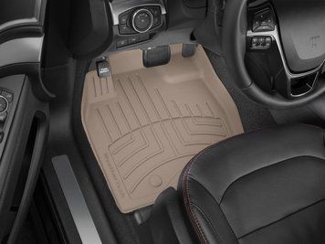 Килими автомобільні 3D Лайнери High Performance передні Lincoln Corsair 2020 + чорний WeatherTech 4415901IM 4415901IM фото