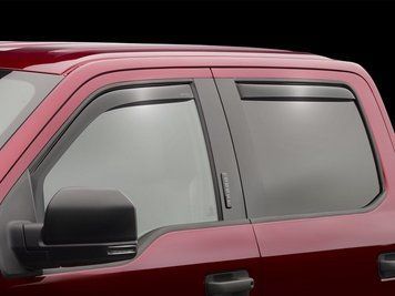 Дефлектори вікон передні+задні к-т 4шт вставні Ford F-450 2023 - 2025 WeatherTech 801025IM 81765IM&hellip; фото