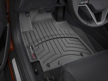 Килими автомобільні 3D Лайнери передні Hyundai Tucson USA 2016 - 2017 чорний WeatherTech 448161 448161 фото
