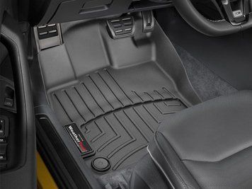 Коврики автомобильные 3D Лайнеры передние Volkswagen Arteon 2019 - 2023 черный WeatherTech 4413091 4413091 фото