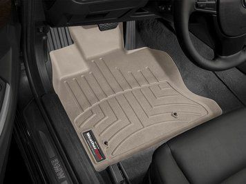 Коврики автомобильные 3D Лайнеры передние BMW 5-Series GT 2014 - 2017 бежевый WeatherTech 455111 455111 фото