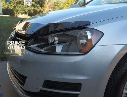 Дефлектор капоту Volkswagen Golf 2015-2019 гладкий FormFit HD21L15 HD21L15 фото