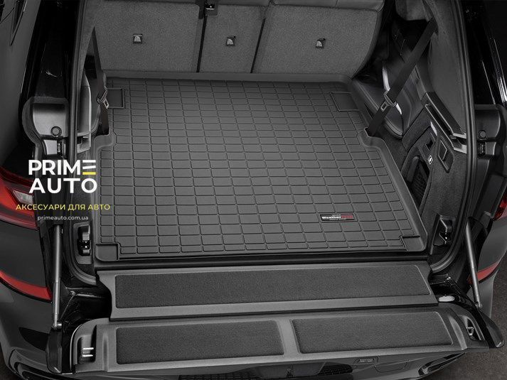 Автомобільний килим для багажника чорний BMW X7 2020 + WeatherTech 401262 401262 фото