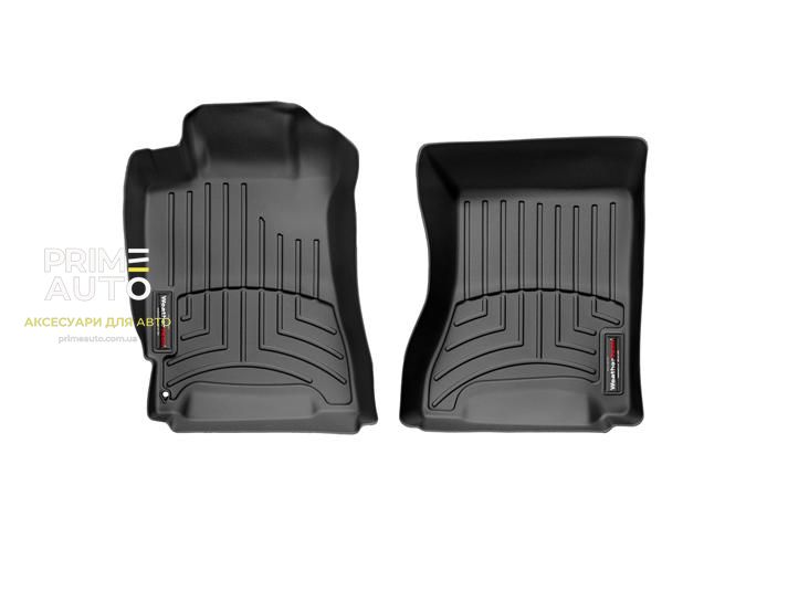 Коврики автомобильные 3D лайнеры передние Subaru Forester 2003 - 2008 черный WeatherTech 441281 441281 фото