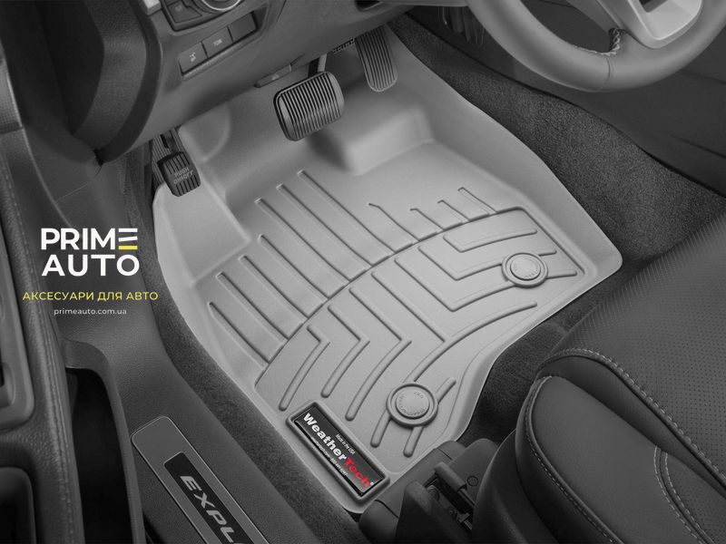 Коврики автомобильные 3D лайнеры передние Subaru Forester 2003 - 2008 черный WeatherTech 441281 441281 фото