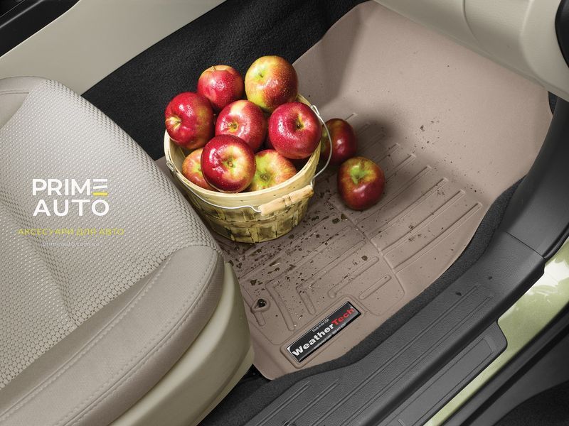 Коврики автомобильные 3D Лайнеры передние Mercedes-Benz Metris 2014 - 2023 черный WeatherTech 448731 448731 фото