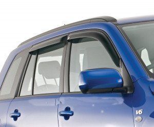 Дефлектори вікон передні+задні к-т 4шт темні Suzuki Grand Vitara 2005 - 2018 EGR 92490016B 92490016B фото