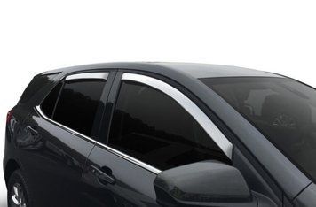 Дефлекторы окон к-т 4 шт CHEVROLET EQUINOX 2018- 2025 Ventvisor хромированныеAVS 684634 684634 фото