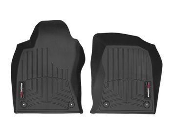 Коврики автомобильные 3D Лайнеры передние Audi A6 1998 - 2004 черный WeatherTech 4411831 4411831 фото