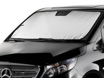 Шторка солнцезащитная лобовое стекло зима\лето Chrysler Voyager 2025 Серебристый/Черный WeatherTech TS1514 TS1514.. фото