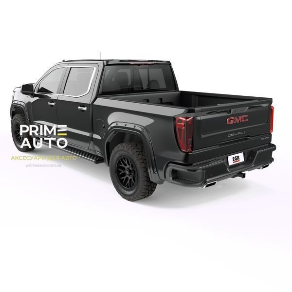 Розширювачі арок GMC Sierra 2019 - 2025 Bolt-On Style чорний EGR 791794-GBA 791794-GBA фото