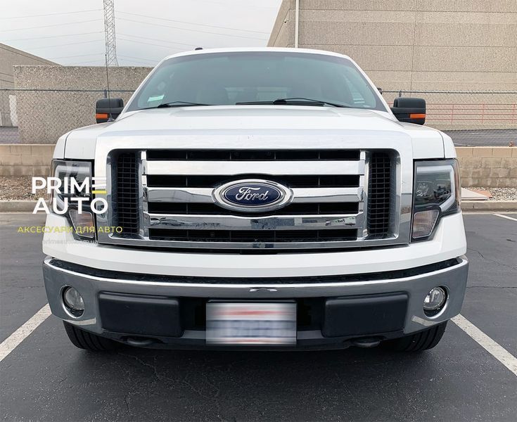 Передние фары Ford F150 2009-2014 PRO серия углево-черные AlphaRex 880116 880116 фото