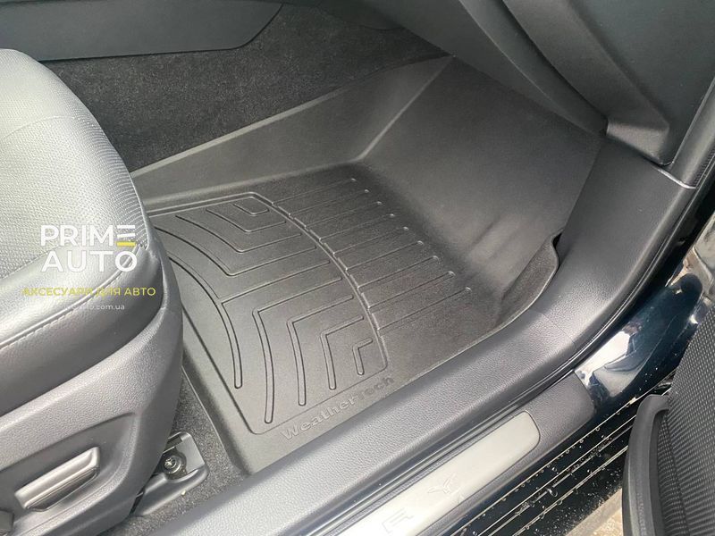 Килими автомобільні 3D Лайнери High Performance передні Toyota Camry 2025 + чорний WeatherTech 4412301IM 4412301IM. фото
