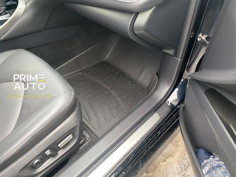 Килими автомобільні 3D Лайнери High Performance передні Toyota Camry 2025 + чорний WeatherTech 4412301IM 4412301IM. фото