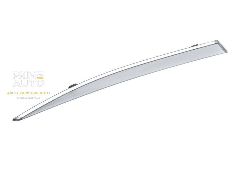 Дефлекторы окон к-т 4 шт с хромированным молдингом Lexus GS 2013 - 2020 Wellvisors 3-847LX022 3-847LX022 фото