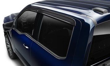 Дефлектори вікон клеючі к-т 4 шт Nissan Navara 2023- 2025 VENTVISOR LOW PRO темно-димчасті AVS 894113 894113 фото