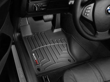 Коврики автомобильные 3D Лайнеры передние BMW X3 2004 - 2010 черный WeatherTech 440381 440381 фото