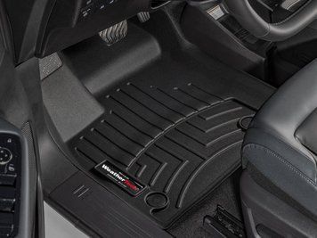 Килими автомобільні 3D Лайнери Передні Nissan Leaf 2026 чорний WeatherTech 4419691 4419691 фото