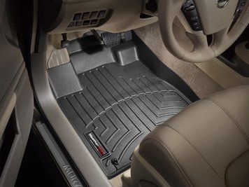 Коврики автомобильные 3D Лайнеры передние Nissan Murano 2009 - 2014 черный WeatherTech 441541 441541 фото