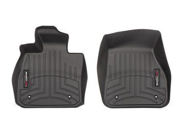 Килими автомобільні 3D Лайнери передні BMW 1-Series 2020 - 2026 чорний WeatherTech 4416011 4416011. фото