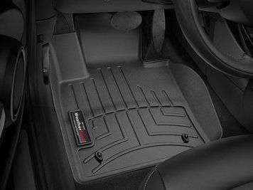 Коврики автомобильные 3D Лайнеры передние Mini Hardtop 2014 - 2024 черный WeatherTech 446751 446751. фото