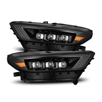 Передні фари Ford Mustang 2015-2017 NOVA серія колір Alpha-Black AlphaRex 880114 880114 фото