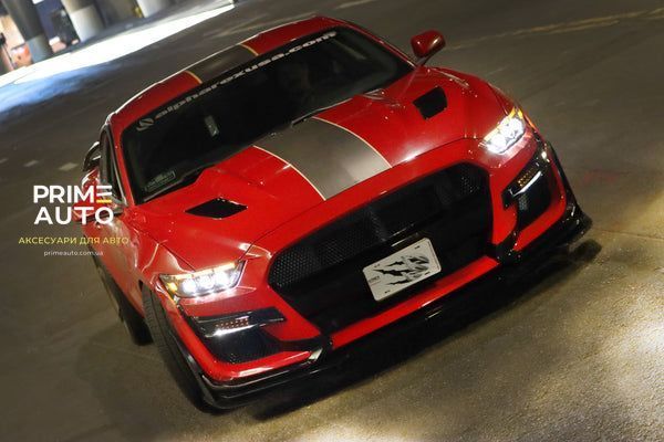 Передні фари Ford Mustang 2015-2017 NOVA-Series Black AlphaRex 880262 880262 фото