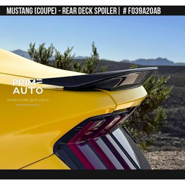 Задній спойлер Ford Mustang 2025 чорний AIR DESIGN FO39A20 FO39A20 фото