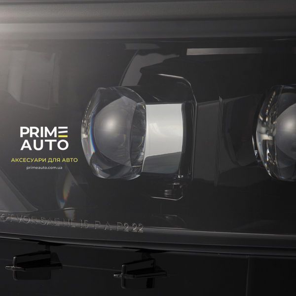 Передние фары Ford Mustang 2015-2017 NOVA серия цвет Alpha-Black AlphaRex 880114 880114 фото