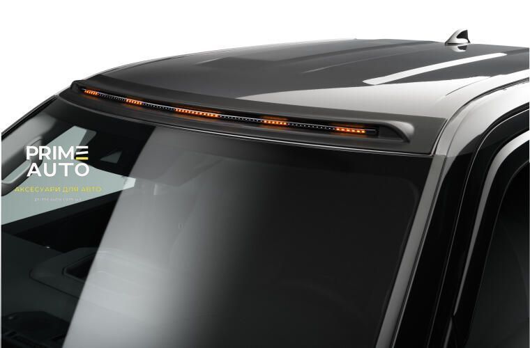 Дефлектор лобового стекла Aerocab PRO черный GMC Sierra 2019 - 2024 AVS 898168 copy_898168 фото