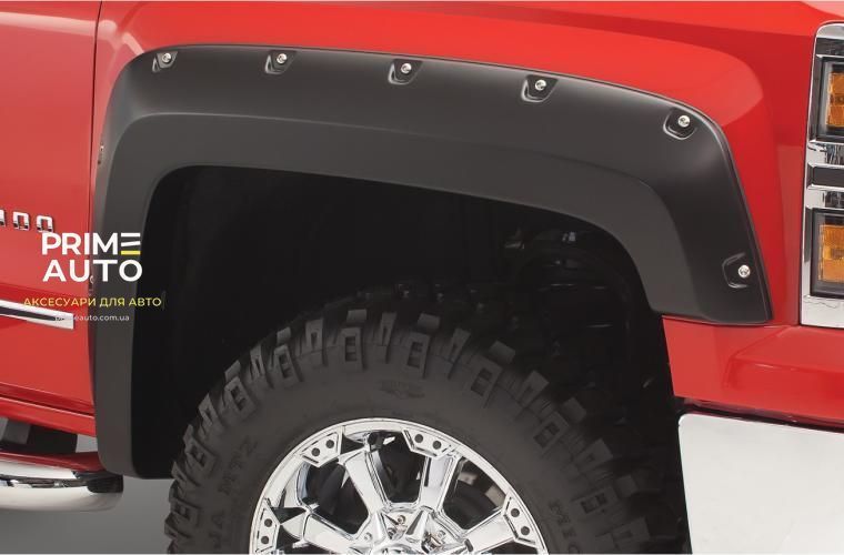 Расширители арок задние 2 шт Volkswagen Amarok 2011-2022 Pocket-style черный Bushwacker 171002-02 171002-02 фото