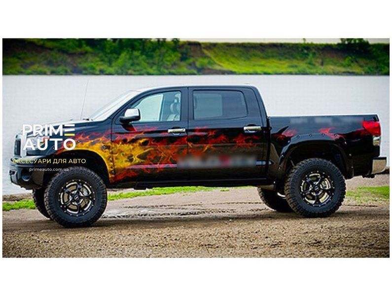 Расширители арок комплект 4 шт Toyota Tundra 2007-2013 Pocket-style черный Bushwacker 30911-02 30911-02 фото